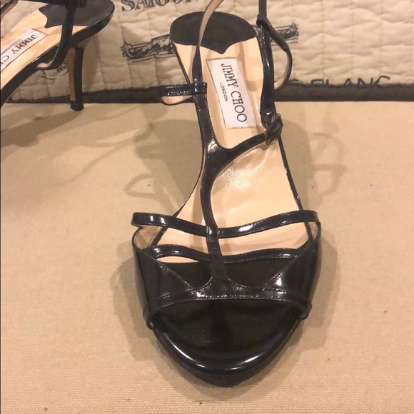 Jimmy Choo Black Sandals - Picture 2 of 4